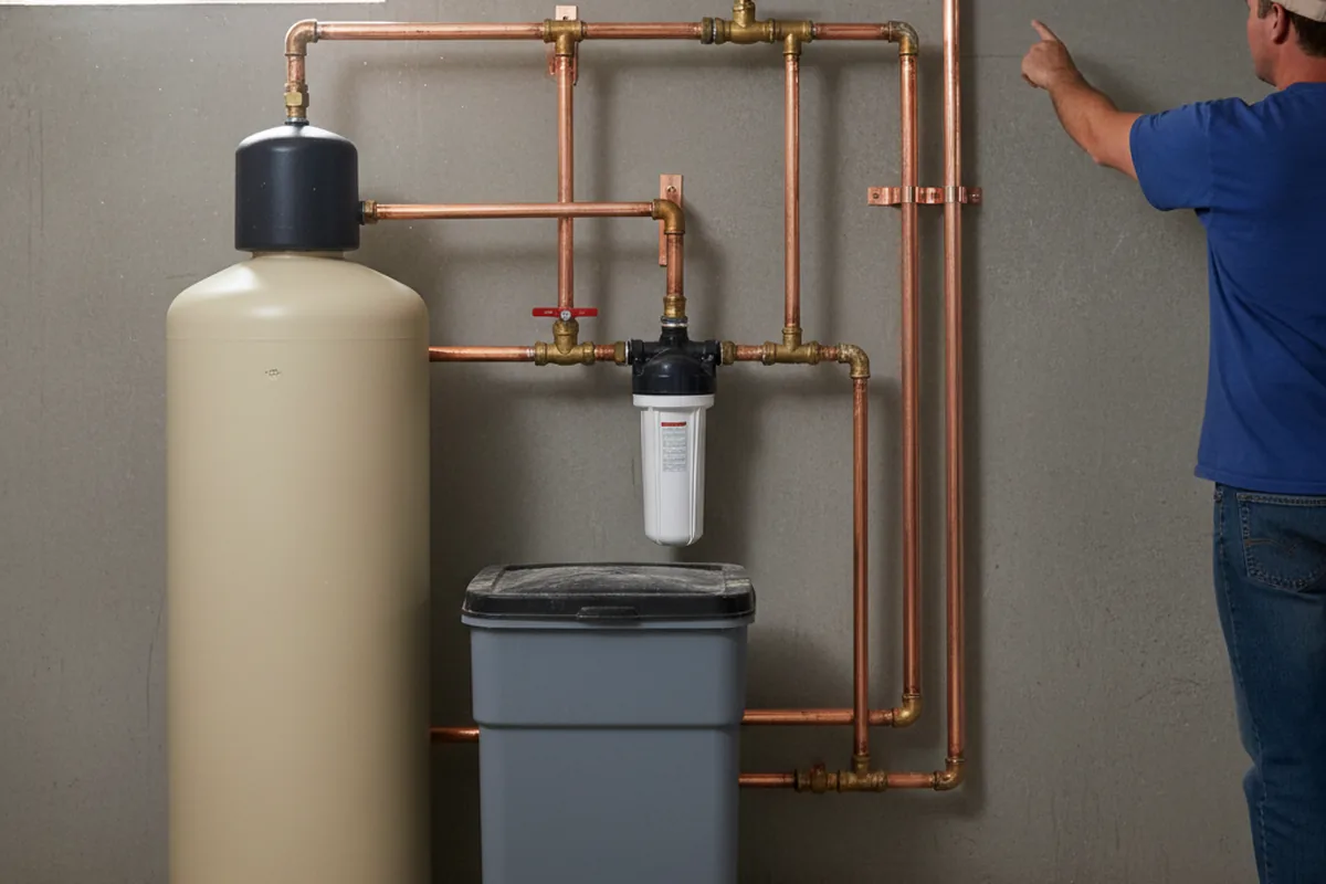 Whole-house water treatment system installed in Waxahachie